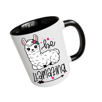 Coffee Mug Be a Llamazing